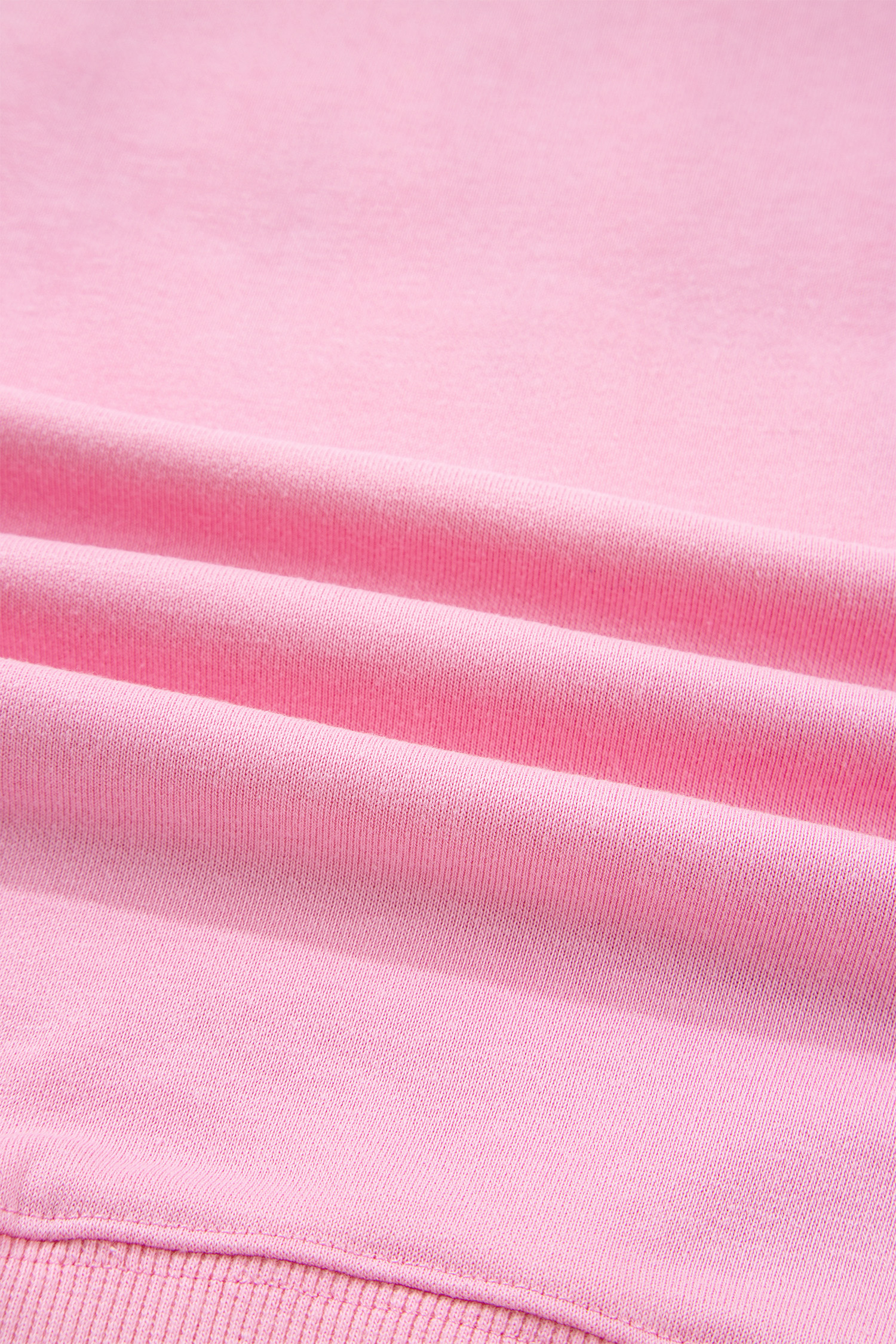 White Bow Sequin XOXO Letter Graphic Exposed Seam Baggy Sweatshirt