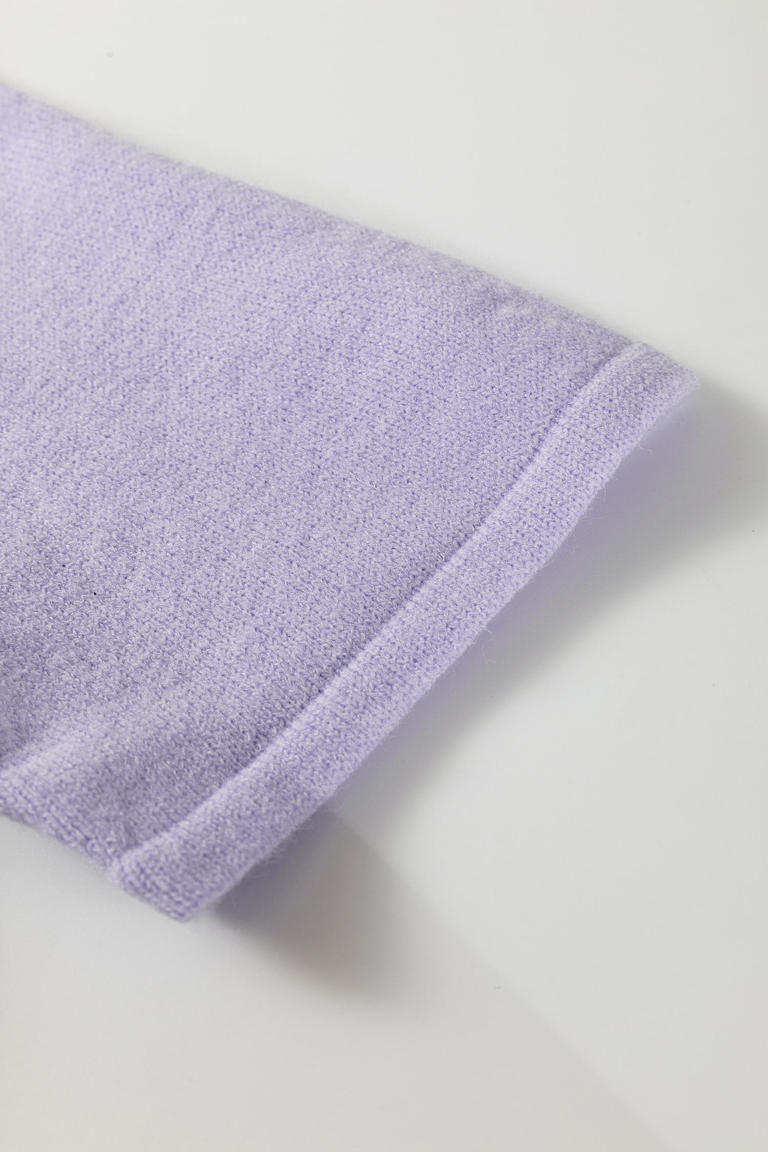 Lavendula 3/4 Sleeve Boxy Knit Button Down Sweater Cardigan