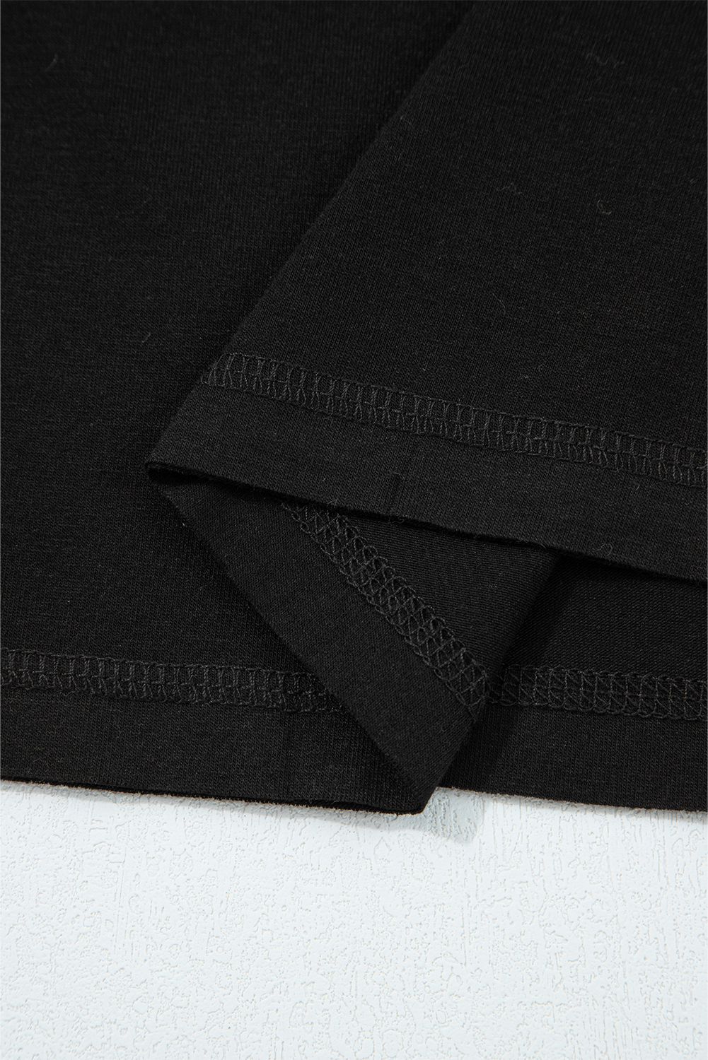 Tillandsia Purple Contrast Print Striped Raglan Long Sleeve Loose Top