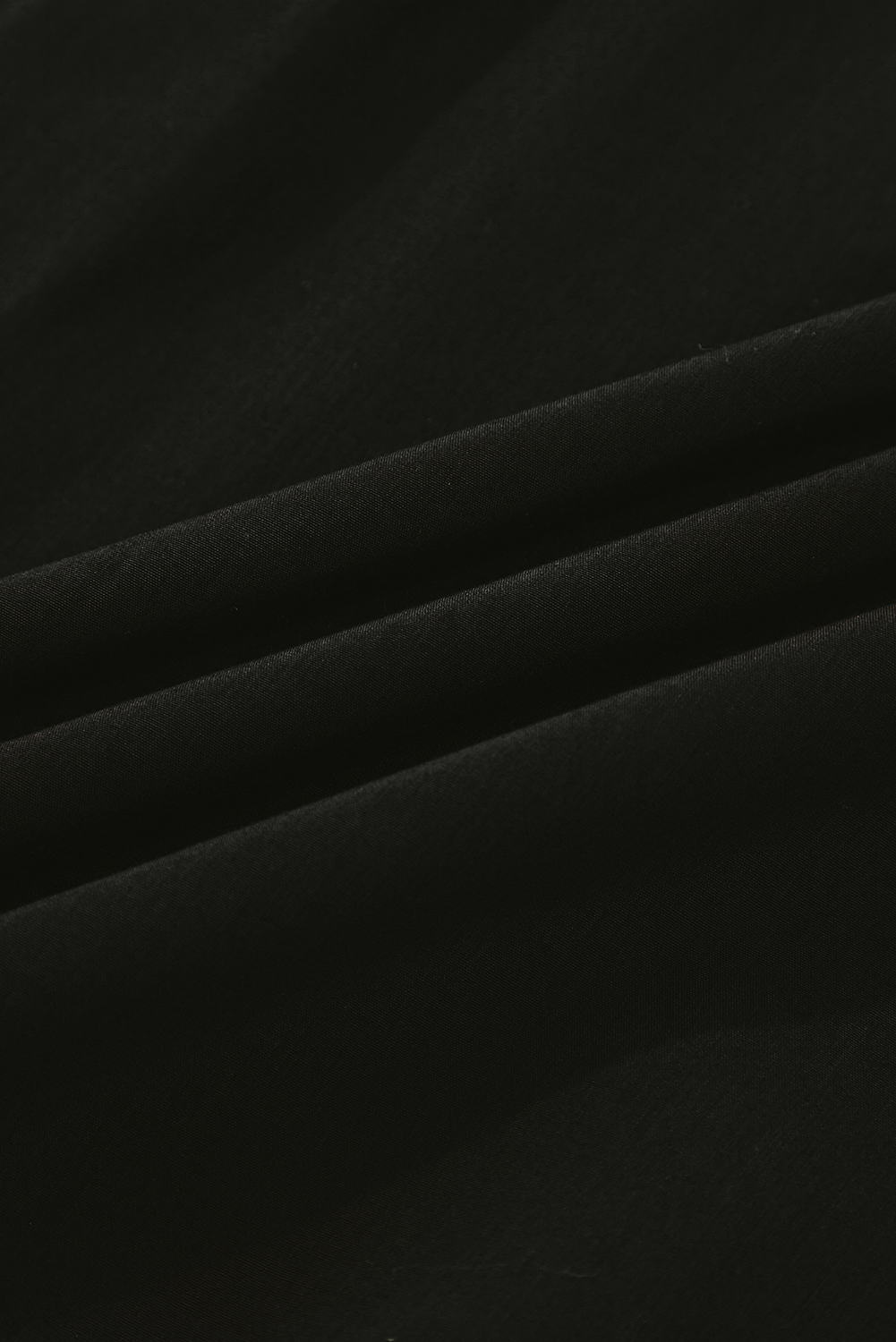 Black Stripe Two in One Knitted Top High Waist Splicing Hem Sweater Dress