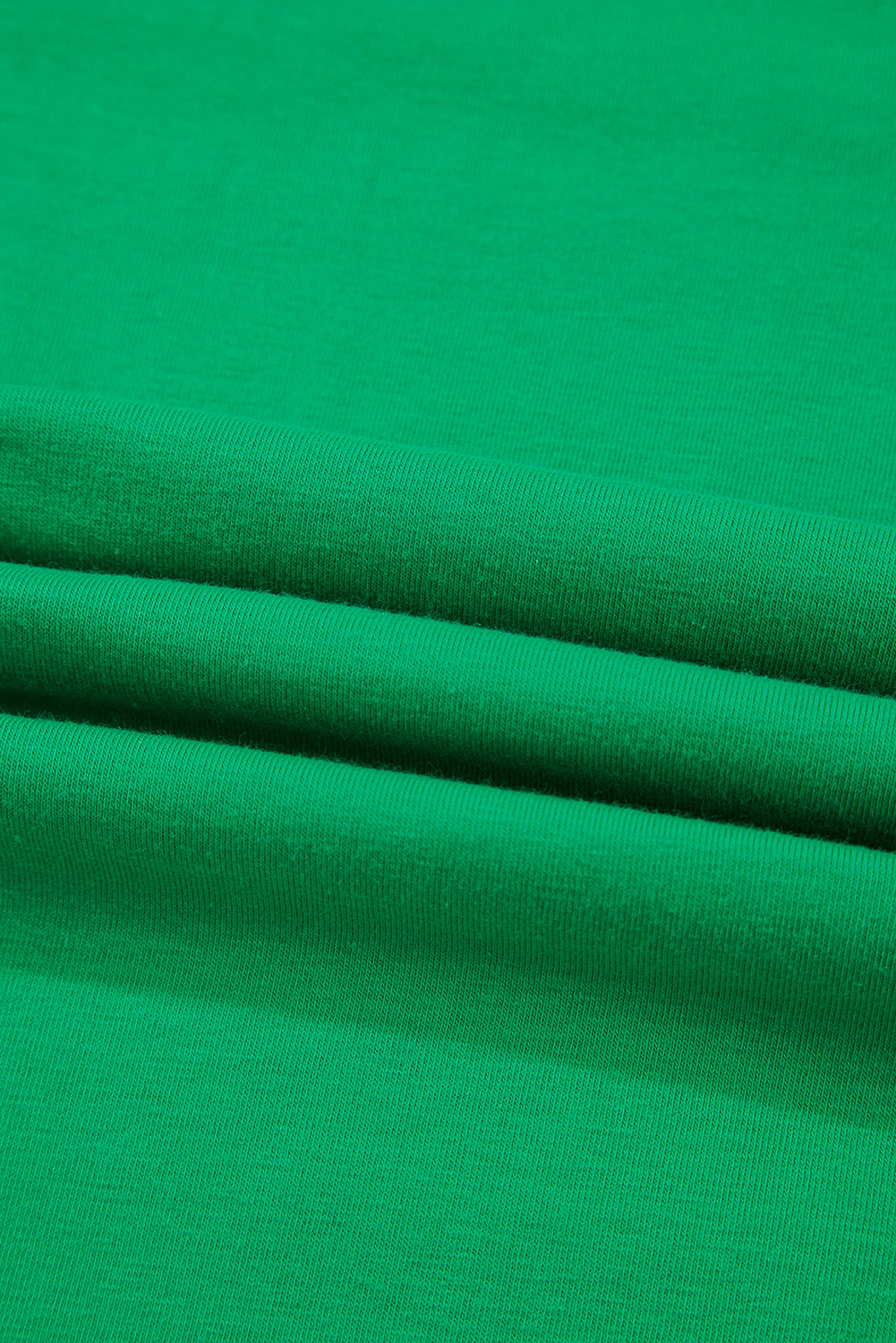 Khaki Casual Plain Crew Neck Tee