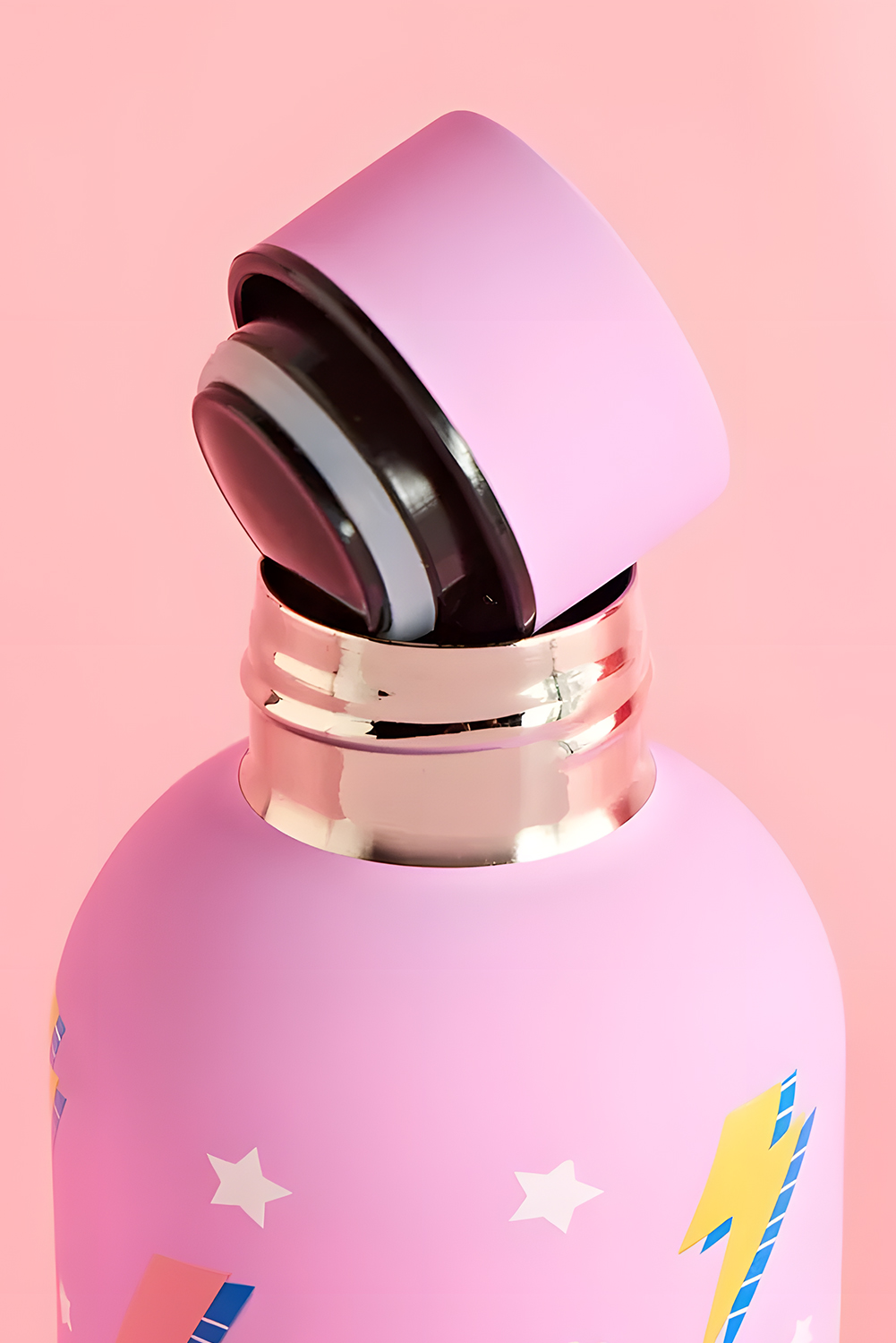 Sachet Pink 500ml Fashion Printed Double Wall Vacuum Water Bottle