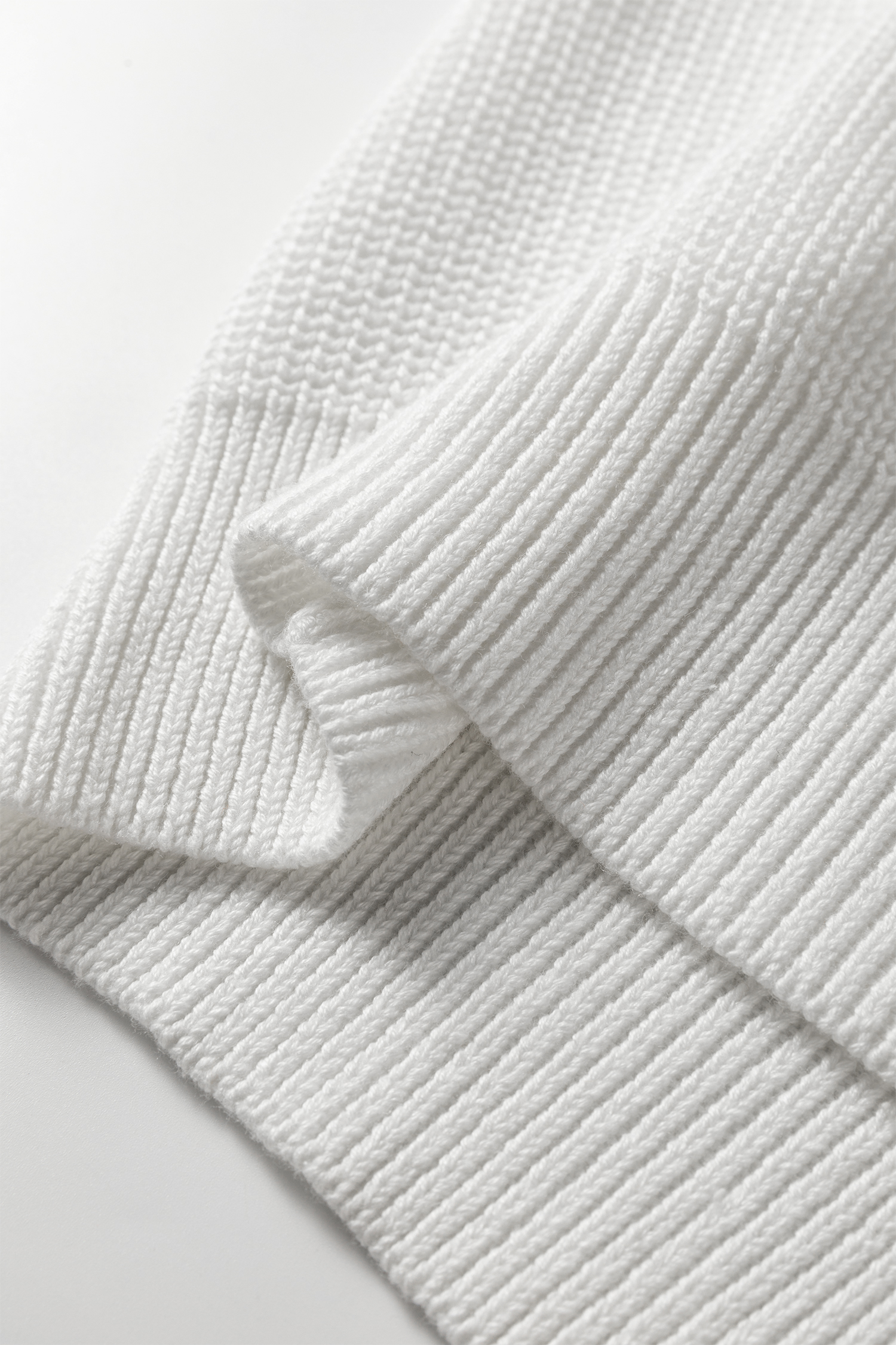 White Asymmetric Neck Drop Shoulder Baggy Slouchy Sweater