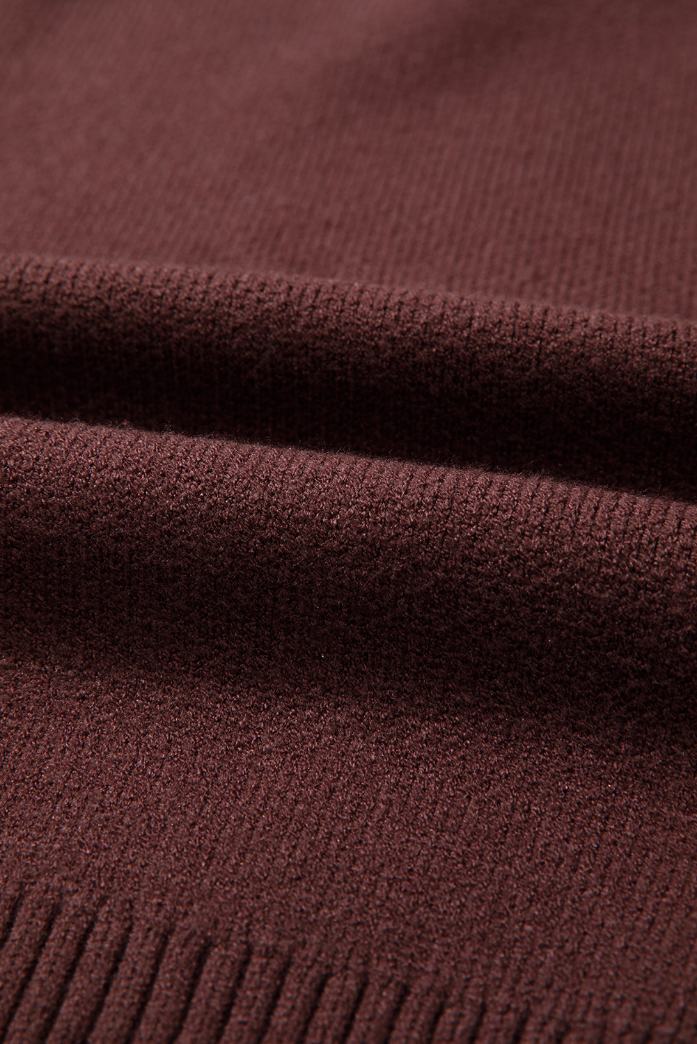 Brown Cowgirl Fashion Print Casual Sweater