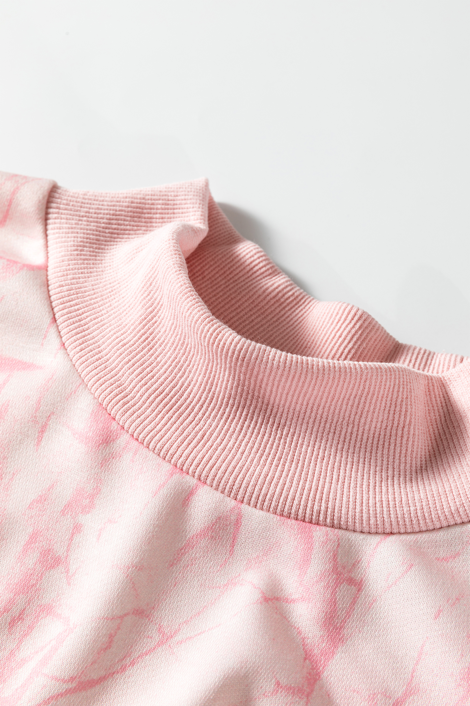 Pink Camo Print Jogger Pants Set