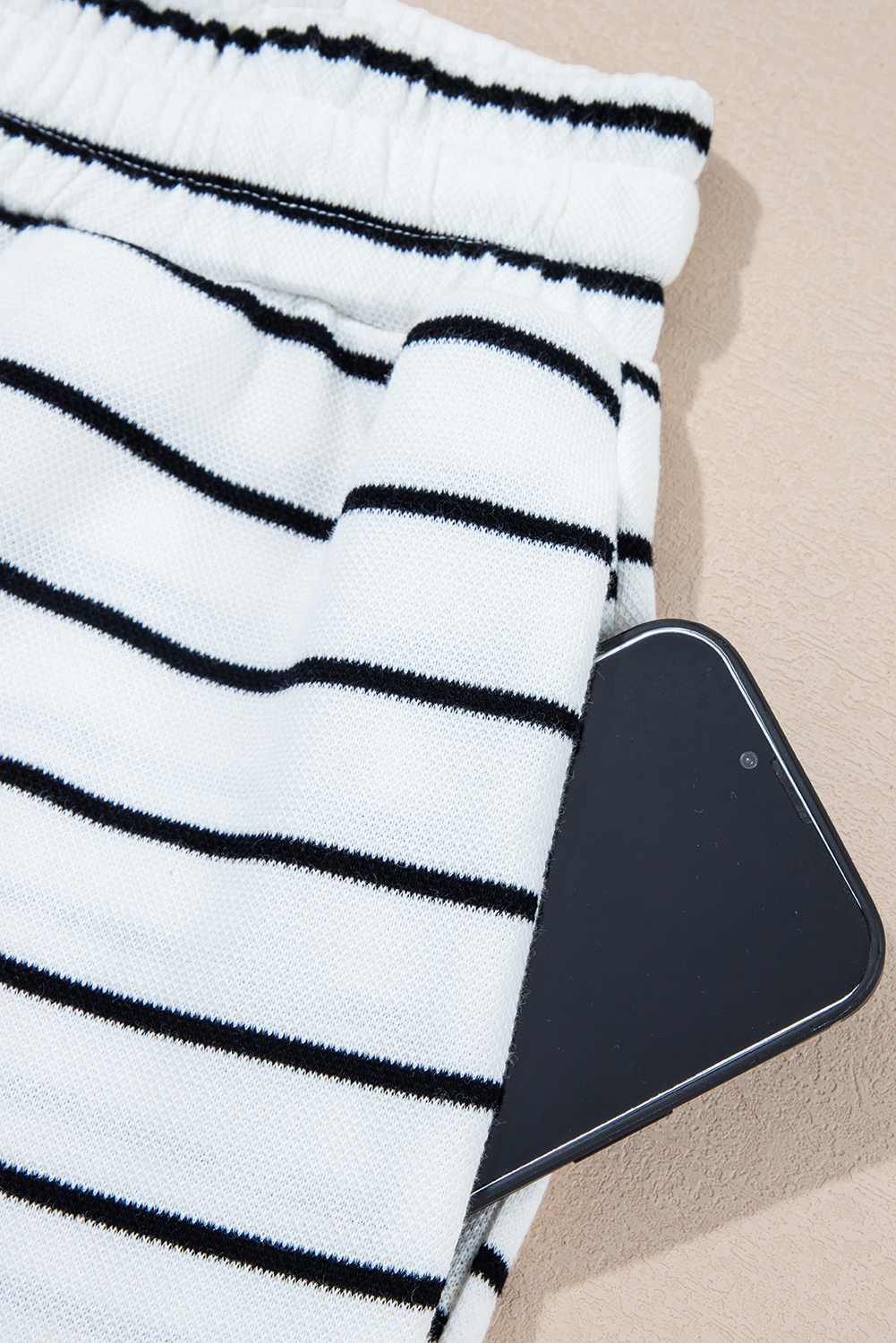 Sail Blue Casual Wide Leg 2pcs Pants Set