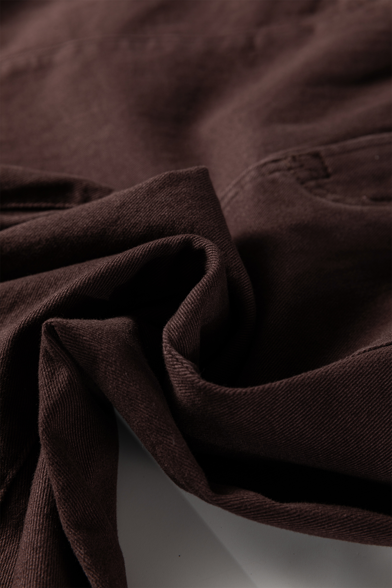 Apricot Solid Color Seamed Center Wide Leg Cropped Jeans