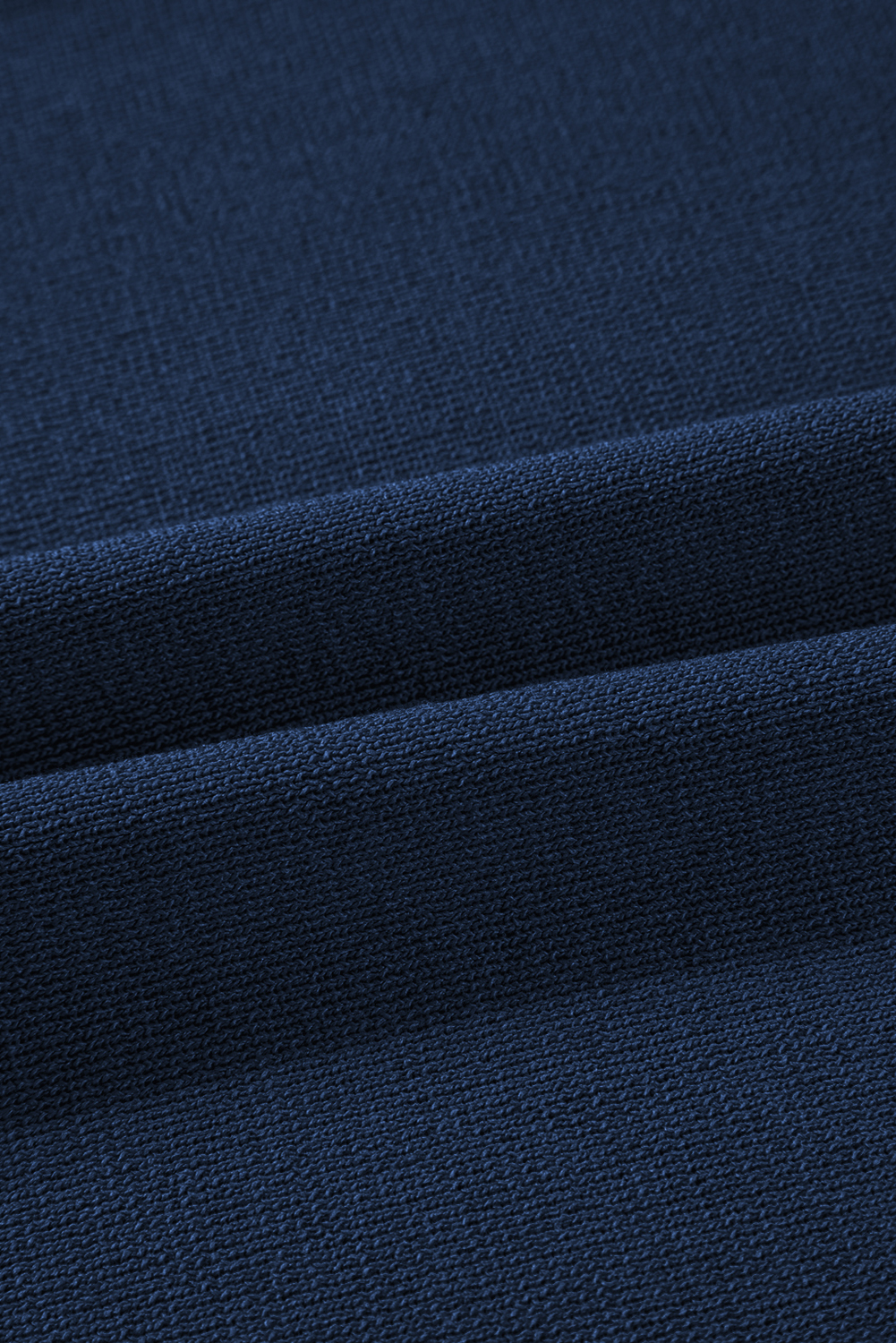 Blackish Green Contrast Trim Half Sleeve Top Drawstring Pants Loose 2pcs Sweater Suit