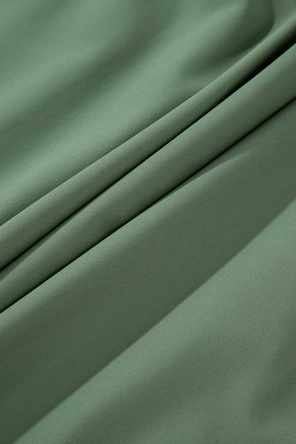 Bright Pink Contrast Edge Ruffled High Waist One Piece Swim Dress