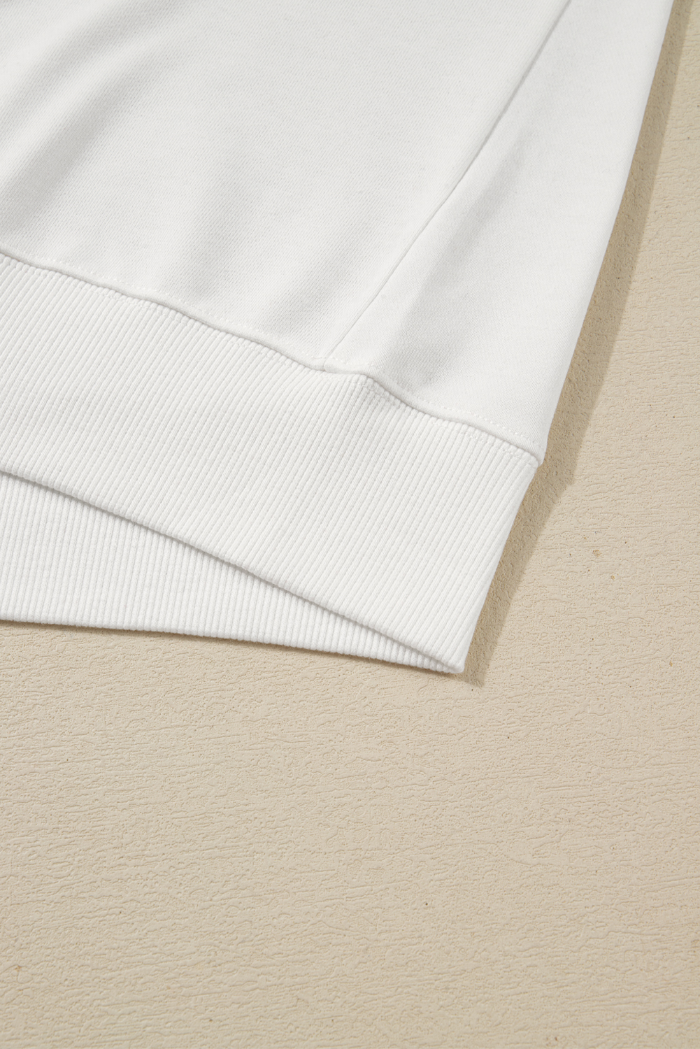 White FOOTBALL 3D Letter Graphic Crew Neck Sweatshirt