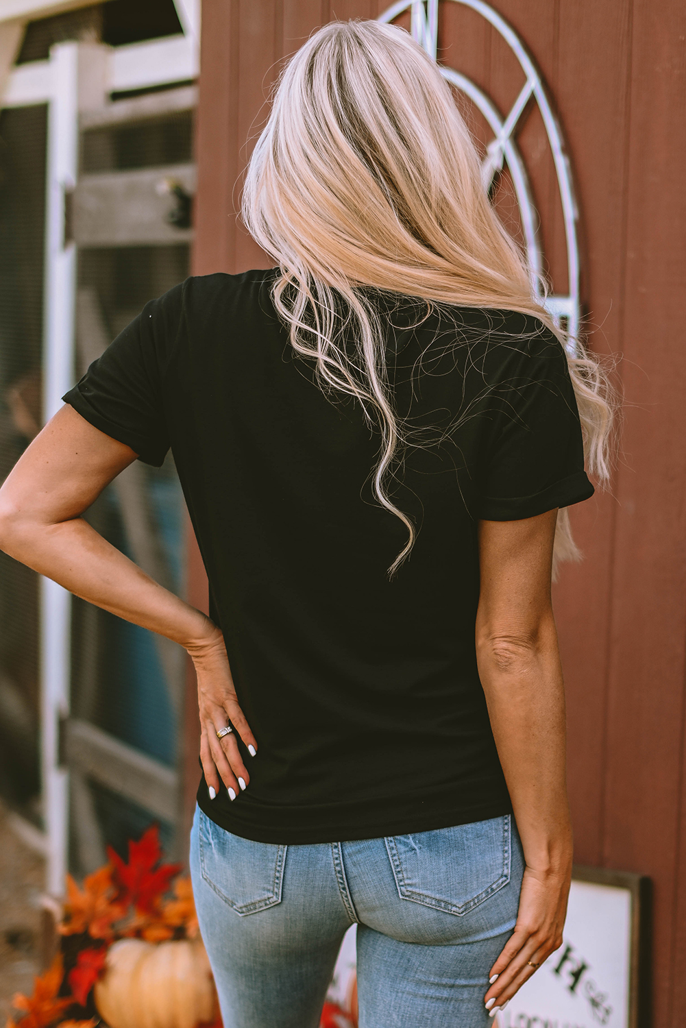 Gray American Rugby Football Graphic Casual T Shirt