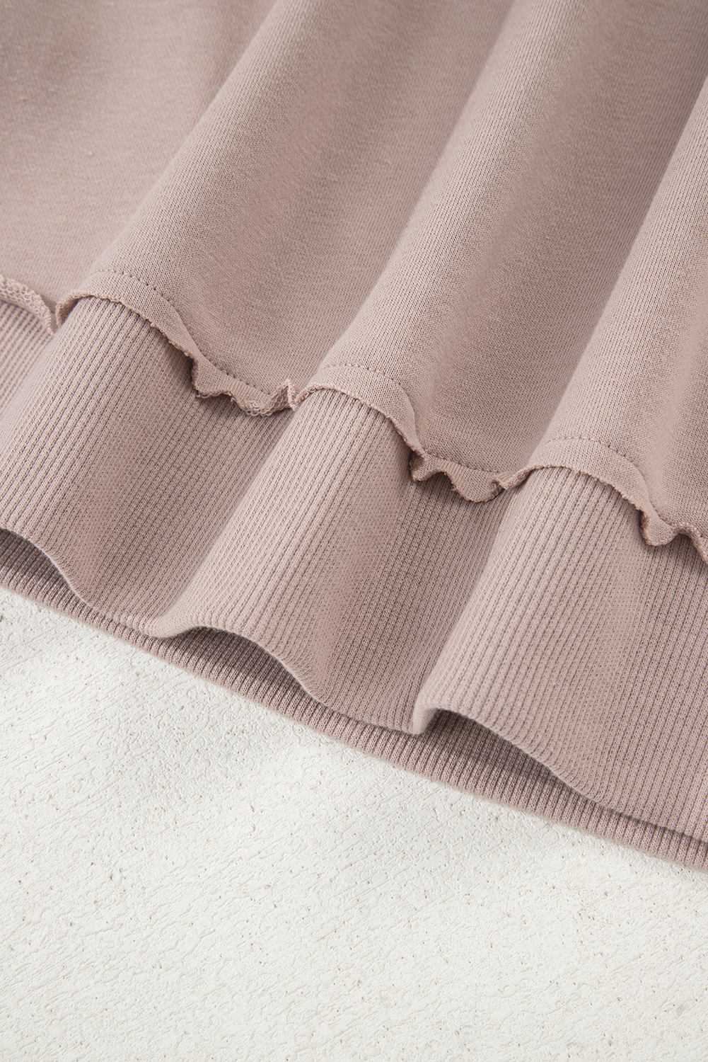 Dark Khaki GOBBLE Letter Graphic Thanksgiving Shift Sweatshirt