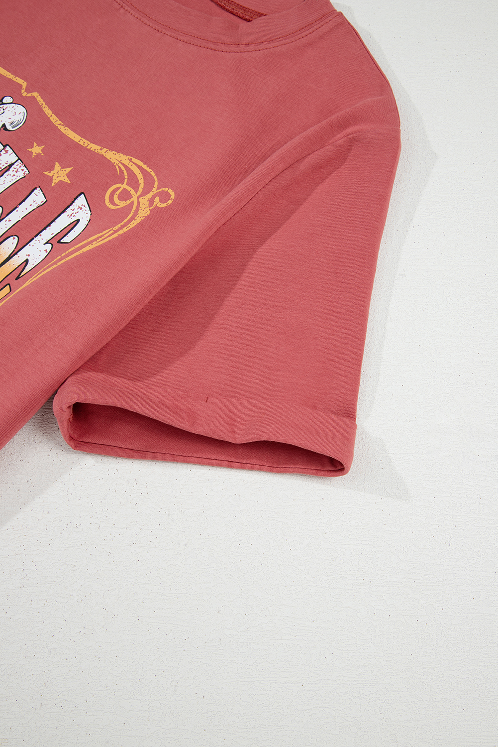 Mineral Red Nashville Music City Graphic Retro Fashion Tee