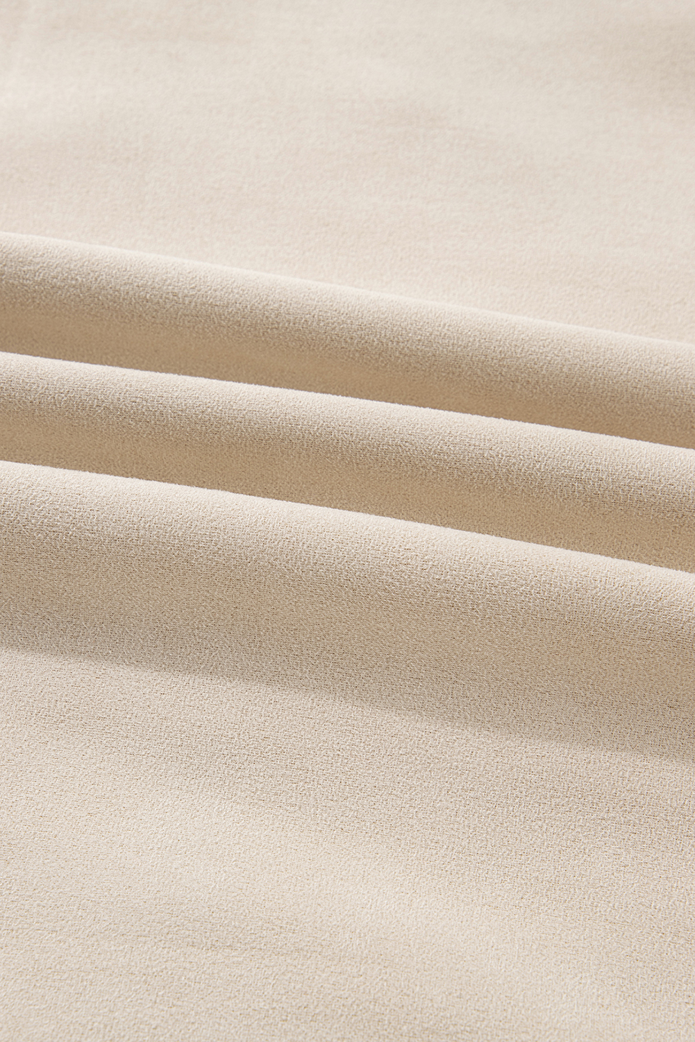 Parchment Suede Sherpa Lined Western Loose Jacket