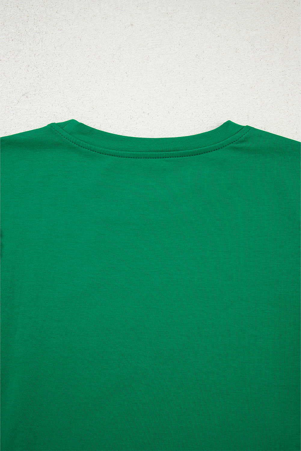 Dark Green Tulle Ruffle Sleeve Blouse