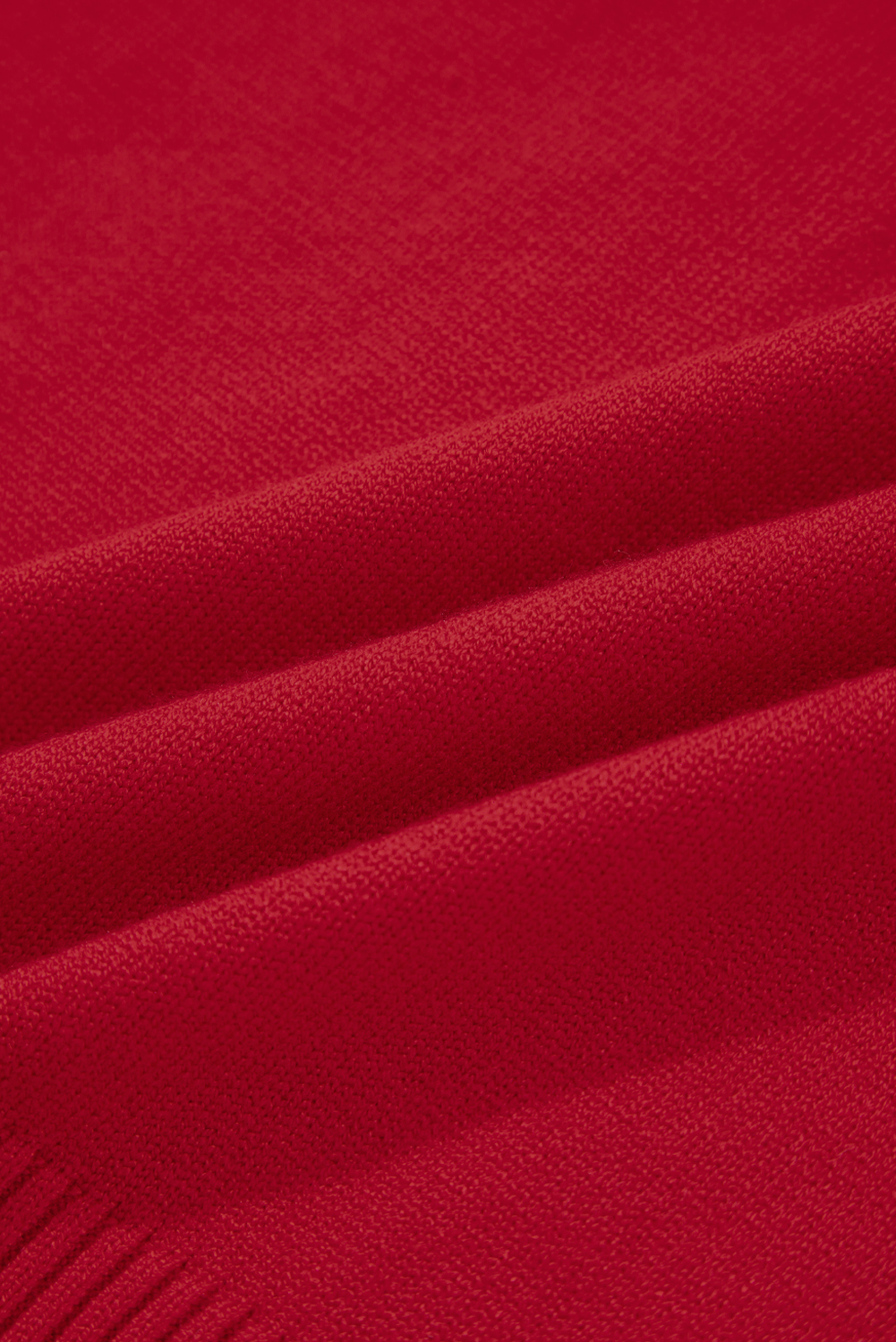 Black Contrast Trim Big Bow Accent Holiday Cropped Sweater