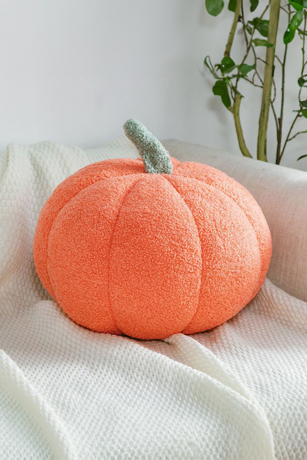 Grapefruit Orange 1pc Sugar Spice Halloween Pumpkin Cushion