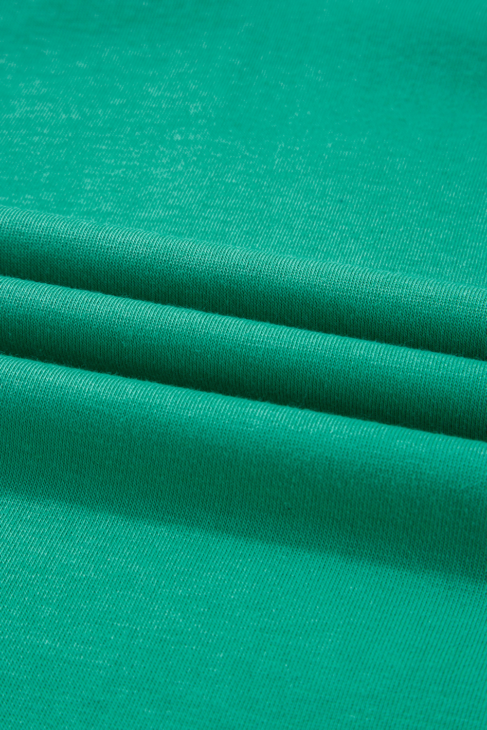 Mint Green Varsity Contrast Striped V Neck Long Sleeve T Shirt Dress with Pockets