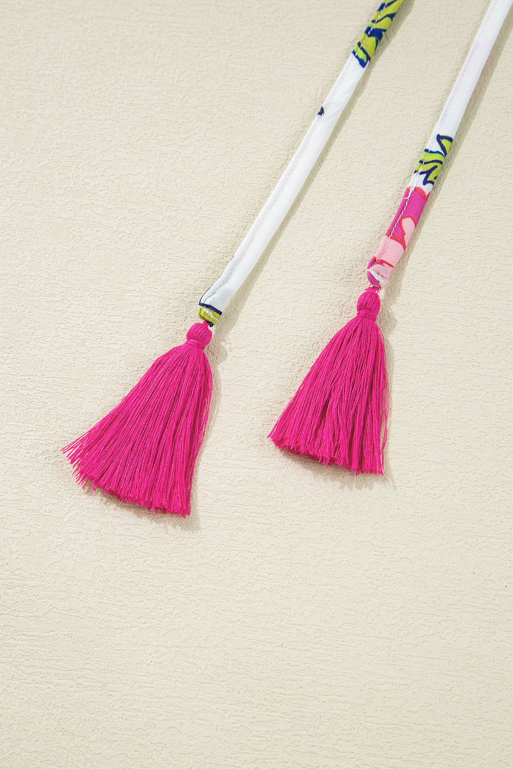 Rose Vintage Floral Print Contrast Notched V Neck Plus Size Summer Blouse