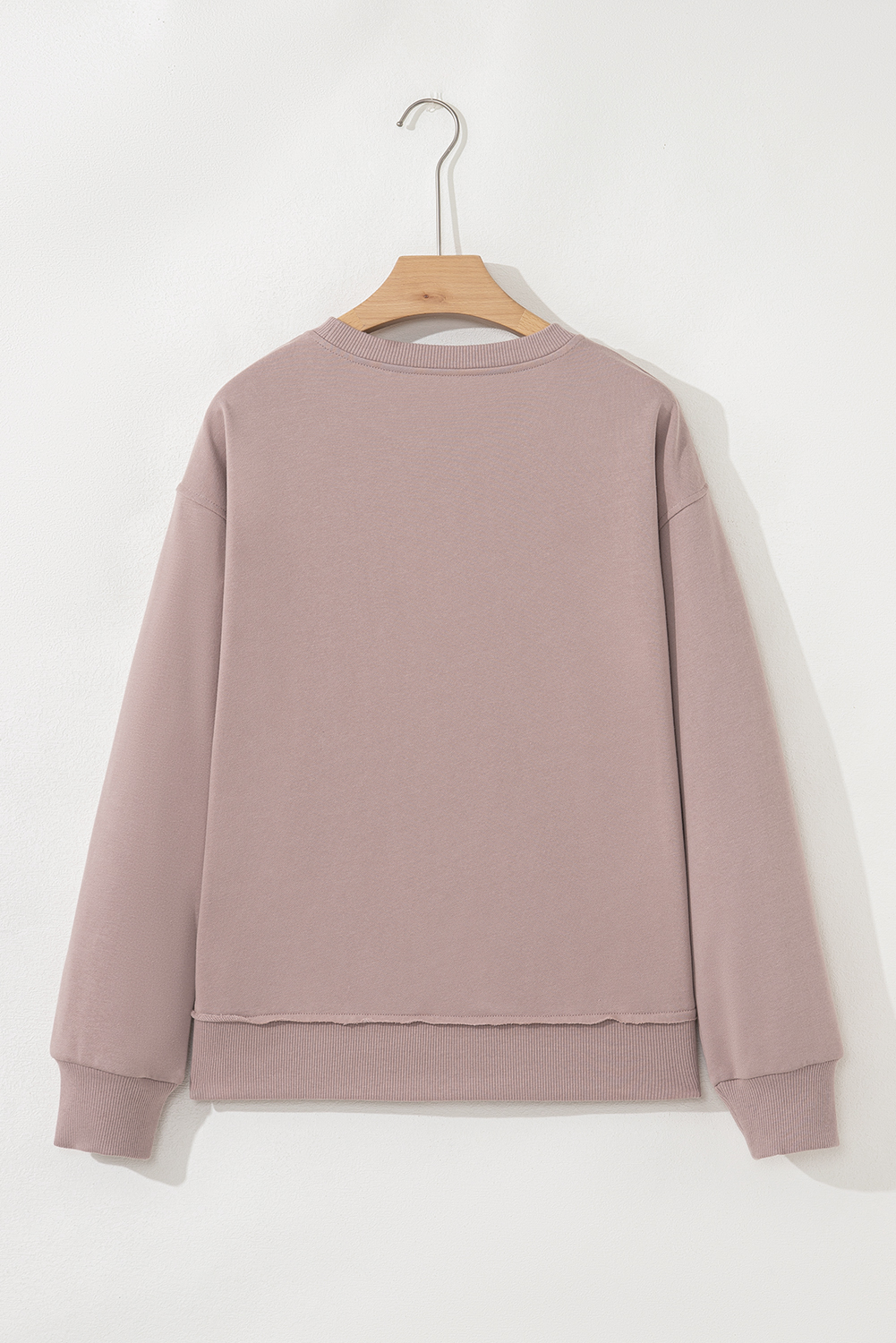 Dark Khaki GOBBLE Letter Graphic Thanksgiving Shift Sweatshirt