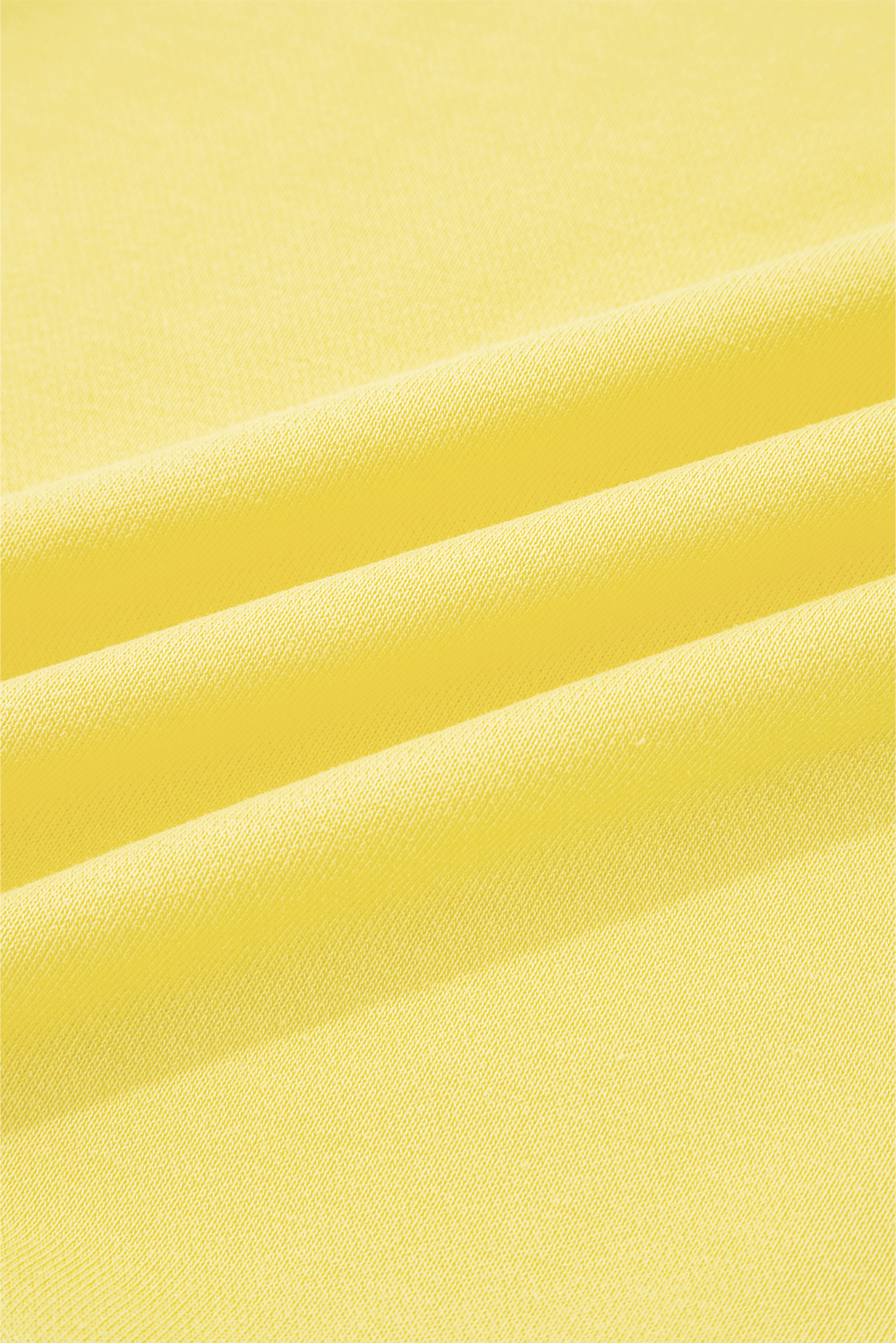 Bright Green Drop Shoulder Puff Sleeve Crop Pullover Drawstring Wide Leg Pants Set