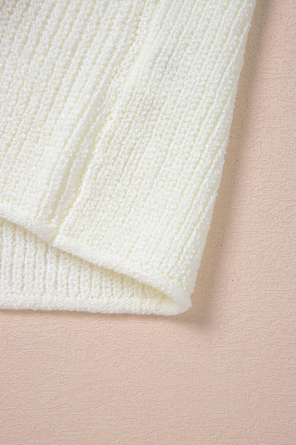 Tomato Red Lace-up Front V Neck Sweater Vest