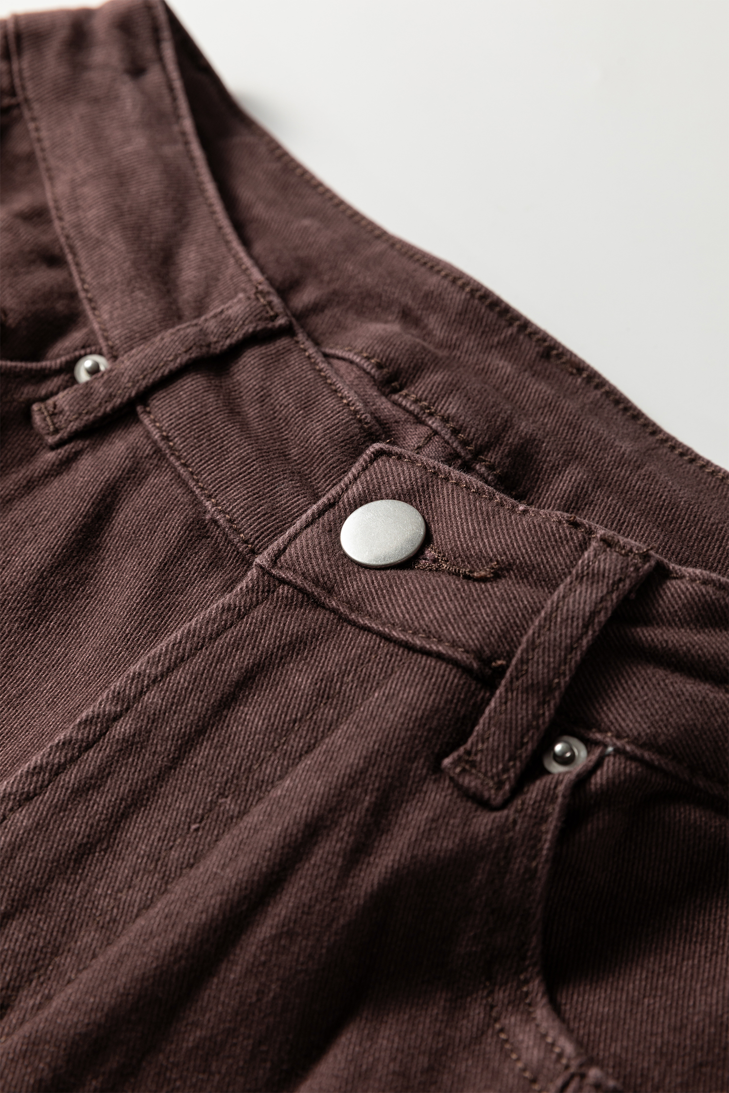 Apricot Solid Color Seamed Center Wide Leg Cropped Jeans