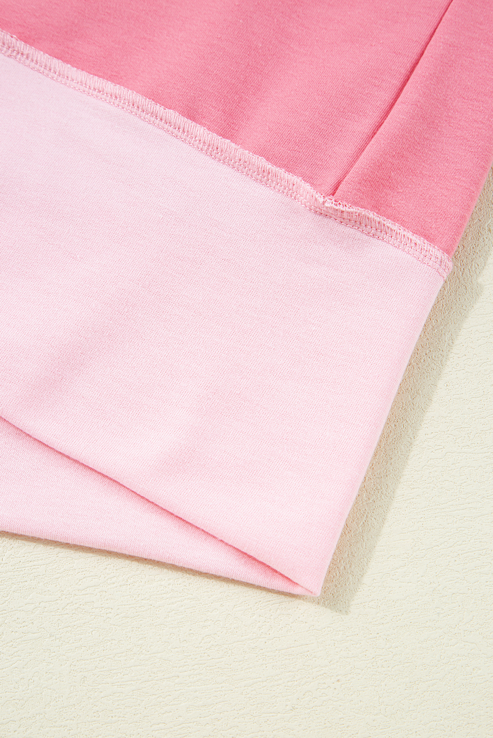 Smoke Green Half Sleeve Raw Seam High Low Side Split Top