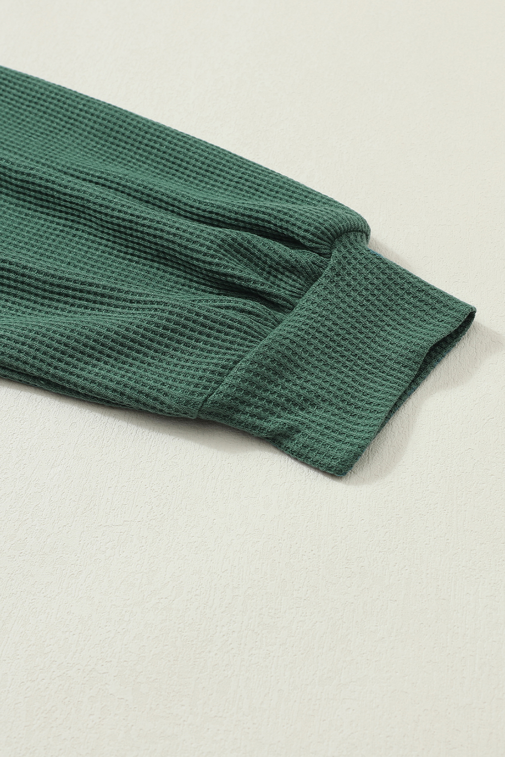 White Lace Long Sleeve Textured Pullover