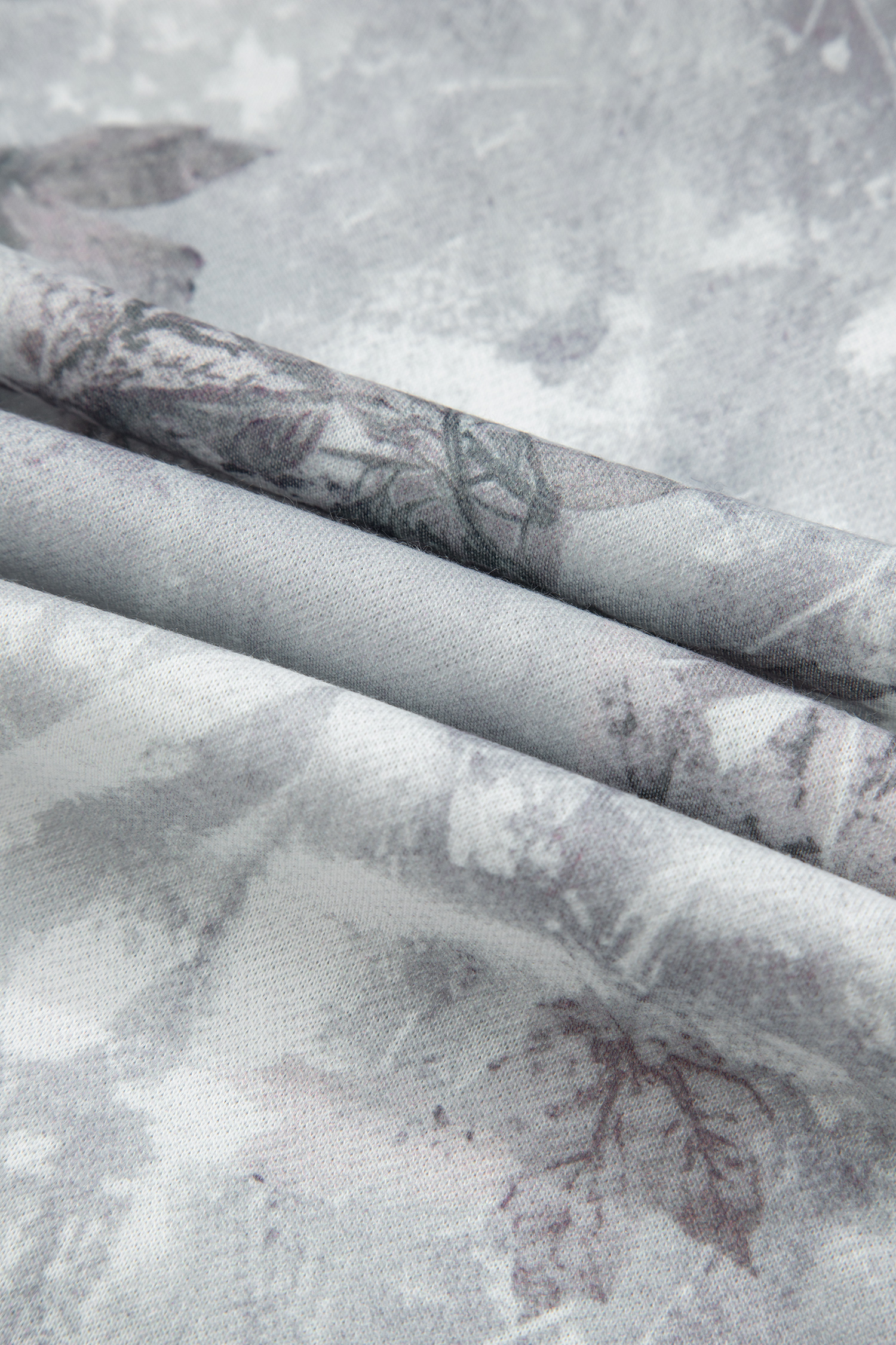 Beige Camo Print Baggy Drawstring Jogger Sweatpants