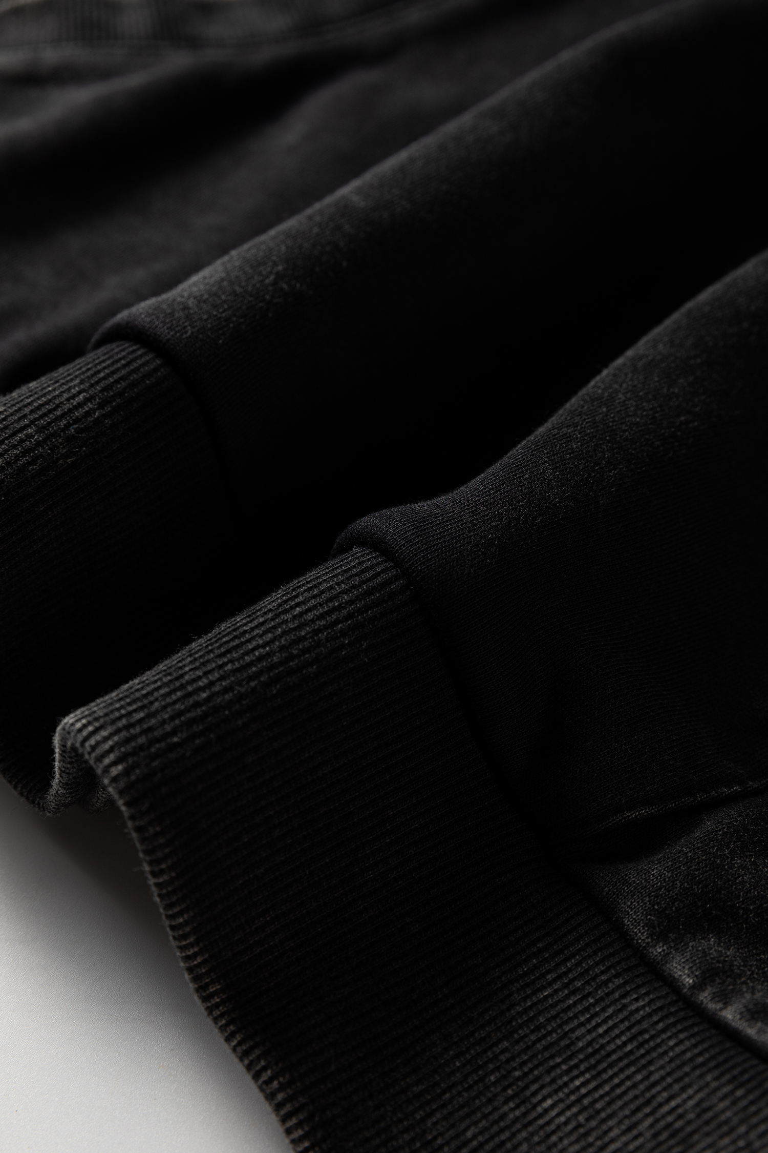 Canton Half Zip Kangaroo Pocket Mineral Wash Baggy Hoodie