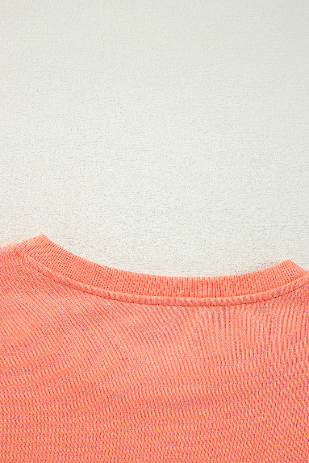 Moonlight Jade Rainbow Striped Sleeve Crew Neck Loose Sweatshirt