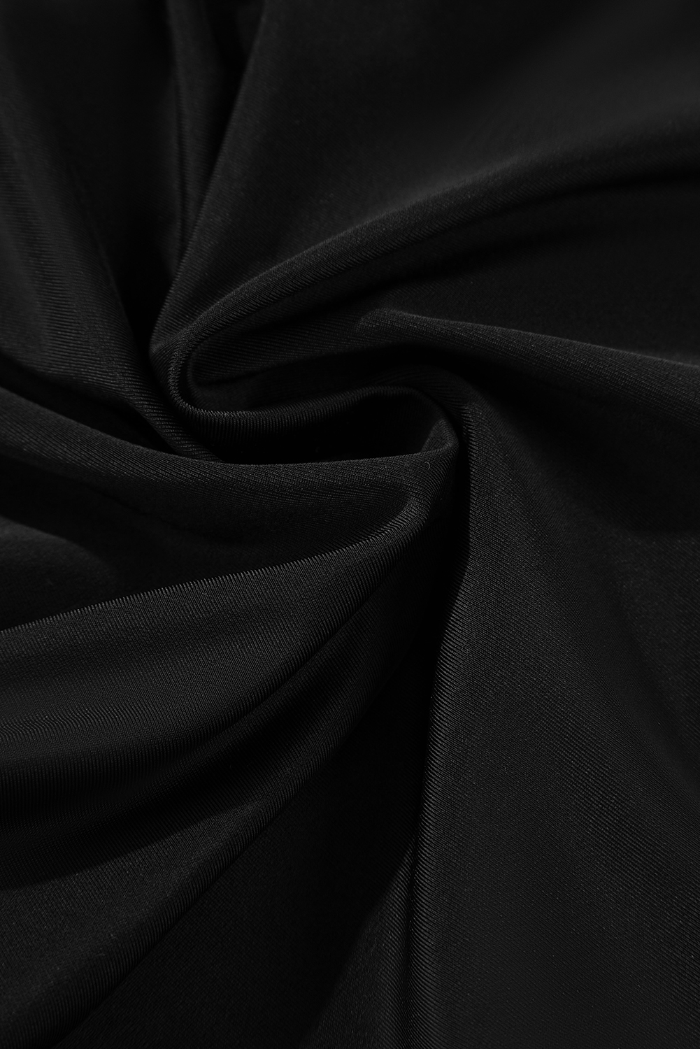 Dearlove Black Thin Strap Strappy Lace-up Open Back One Piece Swimsuit