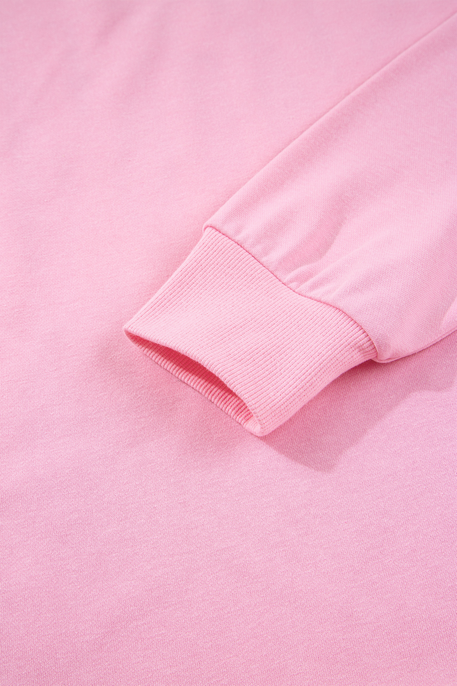 White Bow Sequin XOXO Letter Graphic Exposed Seam Baggy Sweatshirt