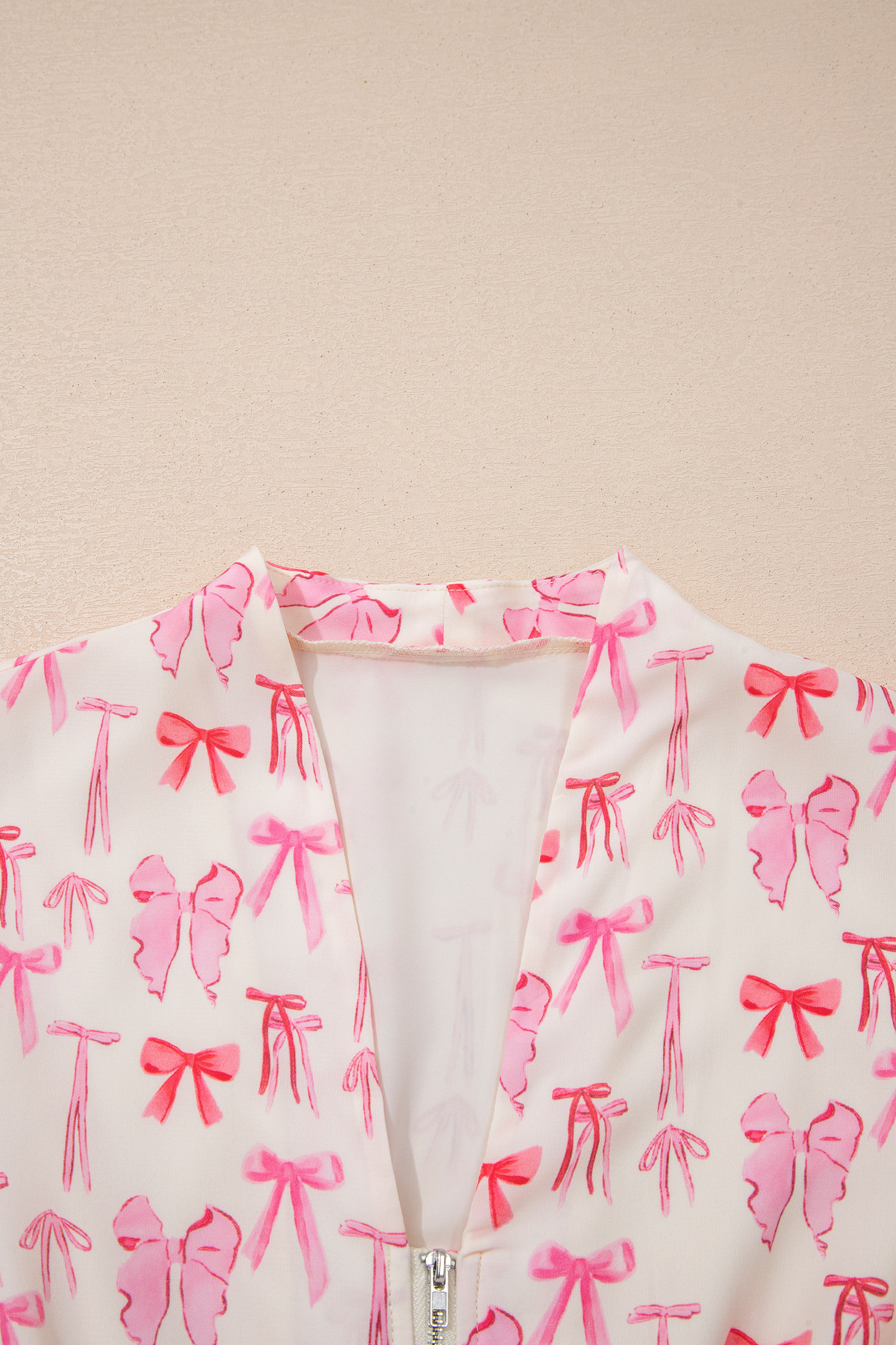 Coffee Plaid Print Full Zipper Cinched Waist Fit Flare Sleeveless Maxi Dress